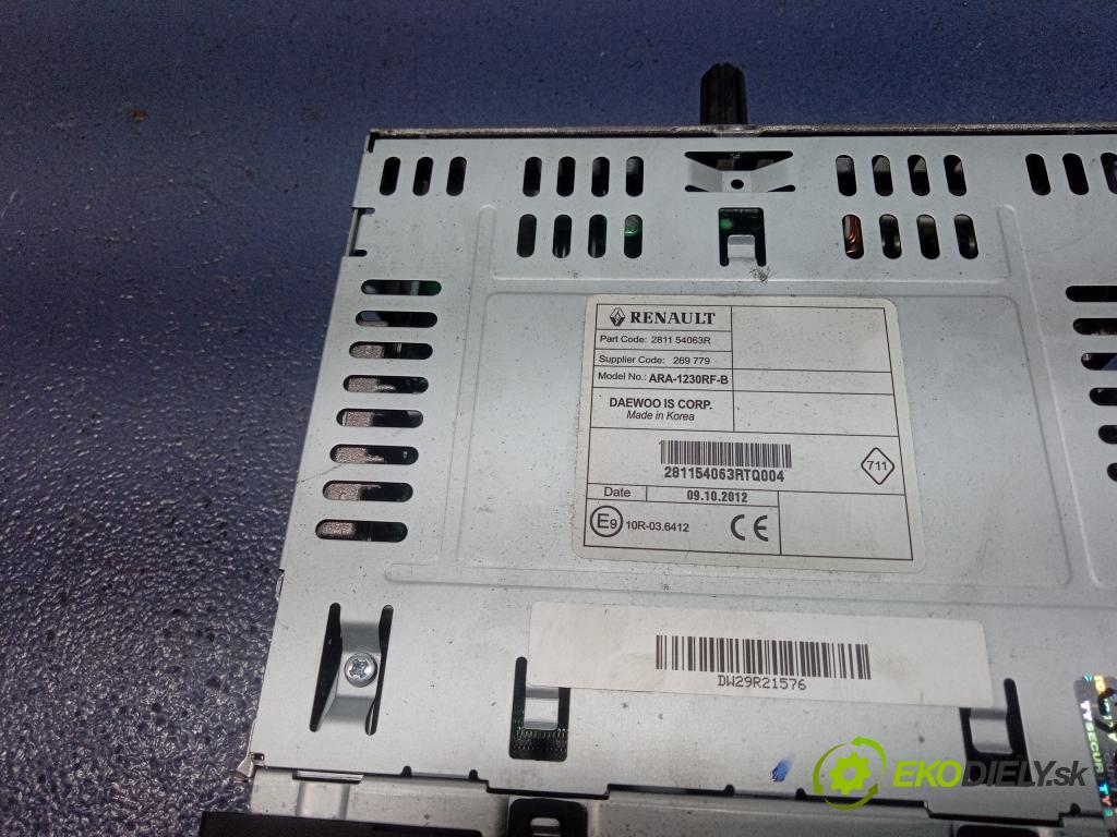 Mercedes Citan 2013 Radio I Navigácia: 281154063R