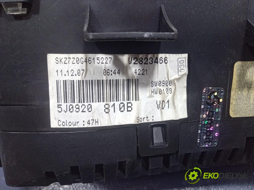 Skoda Fabia 2007 riadiaca jednotka Motor: 03E906023B