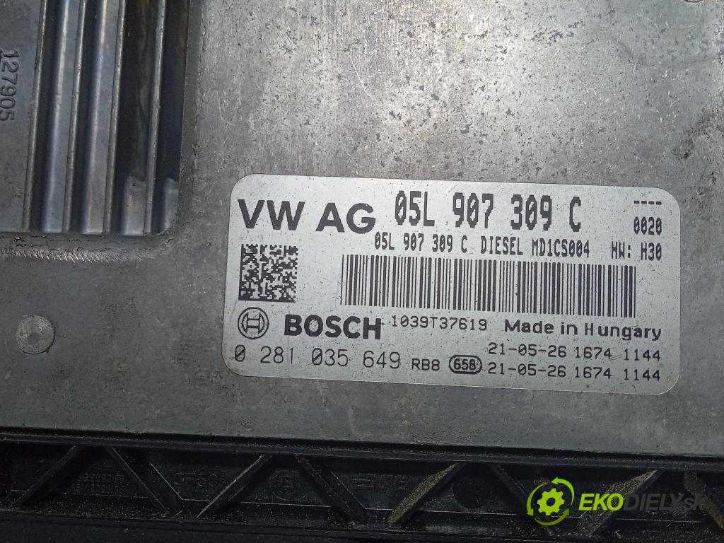 Skoda Octavia 2021 riadiaca jednotka Motor: 05L907309C