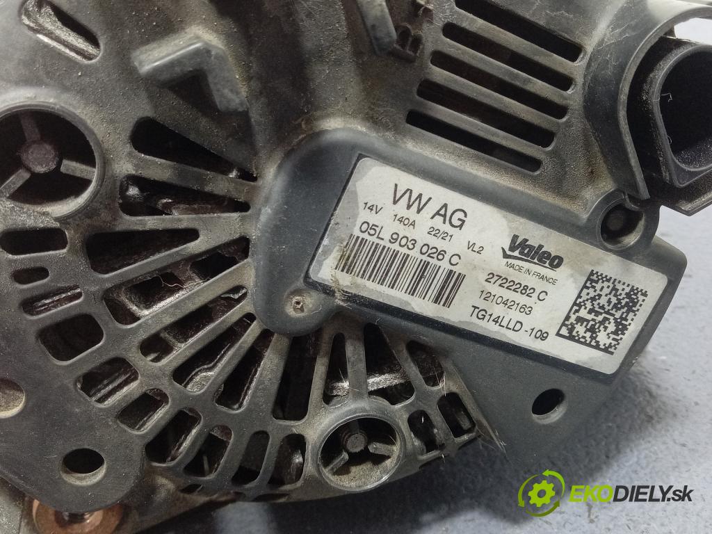 Skoda Octavia 2021 Alternator 05L903026C