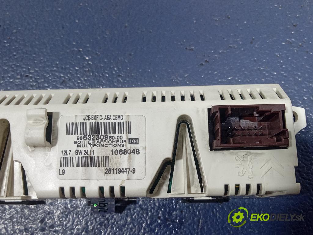 Citroen C5 2007 Zobrazit: Rádio: / GPS 9663230980