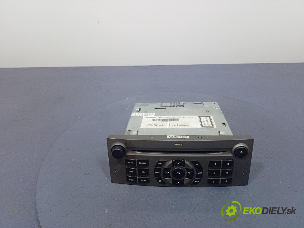 Citroen C5 2007 Radio I Navigácia: 9660647977