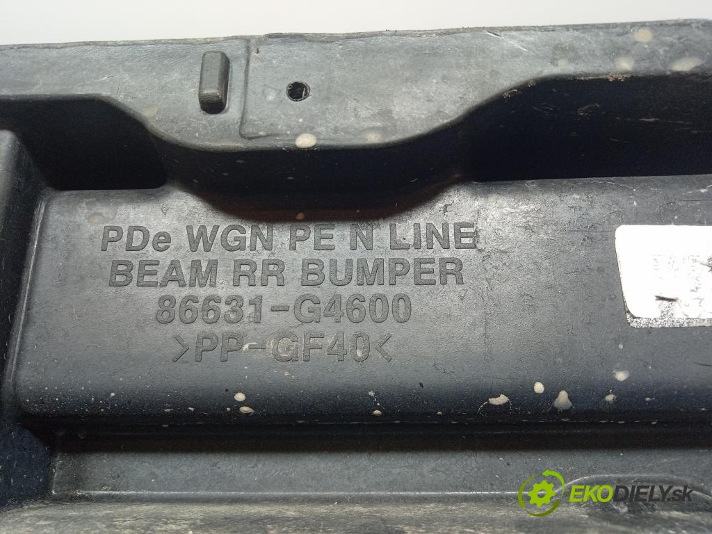 Hyundai I30 2021 výztuha narazník Zad: 86631-G4600
