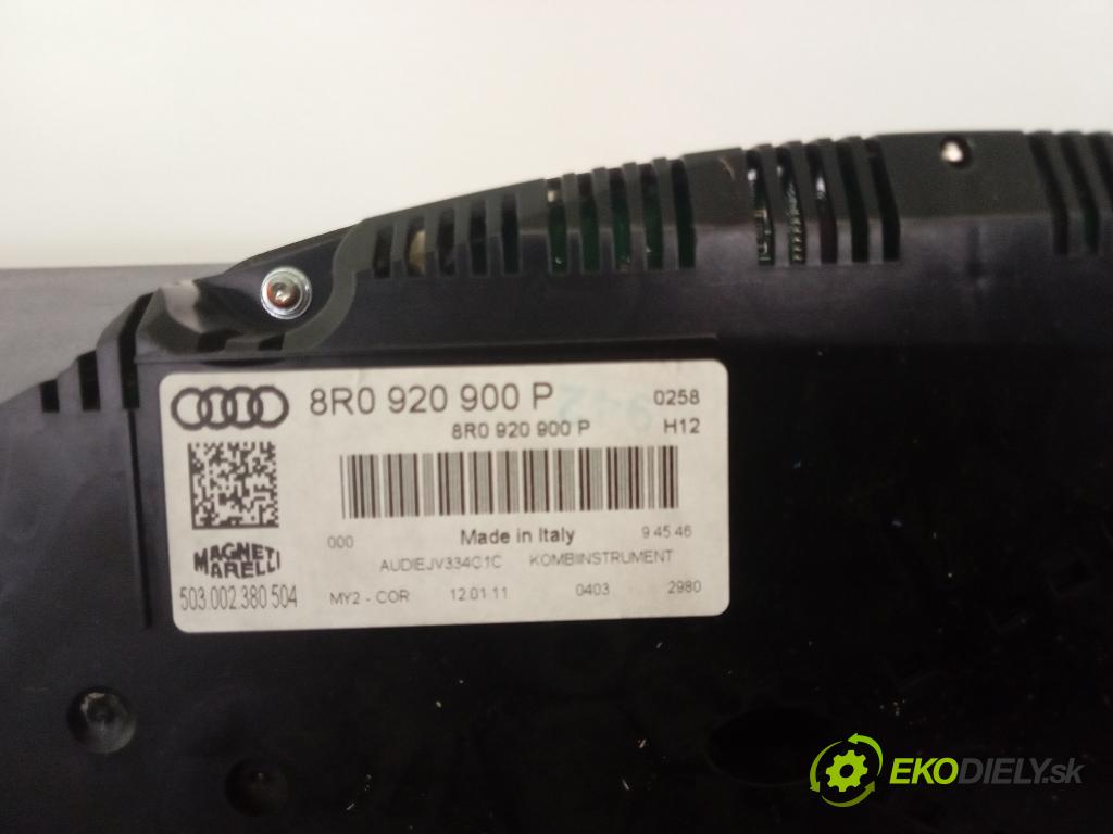 Audi Q5 2011 prístrojovka/ budíky 8R0920900P