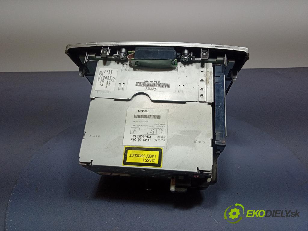 Mazda 2 2007 Radio I Navigácia: 6M71-18K876-DA