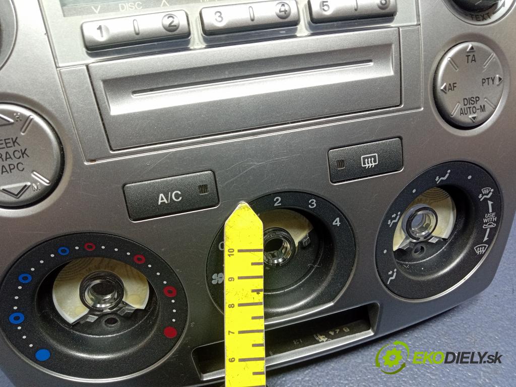 Mazda 2 2007 Radio I Navigácia: 6M71-18K876-DA