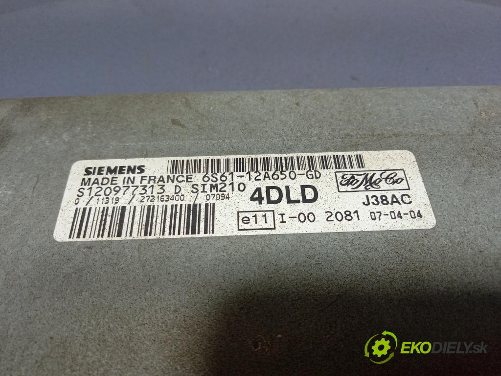 Mazda 2 2007 riadiaca jednotka Motor: 6S61-12A650-GD