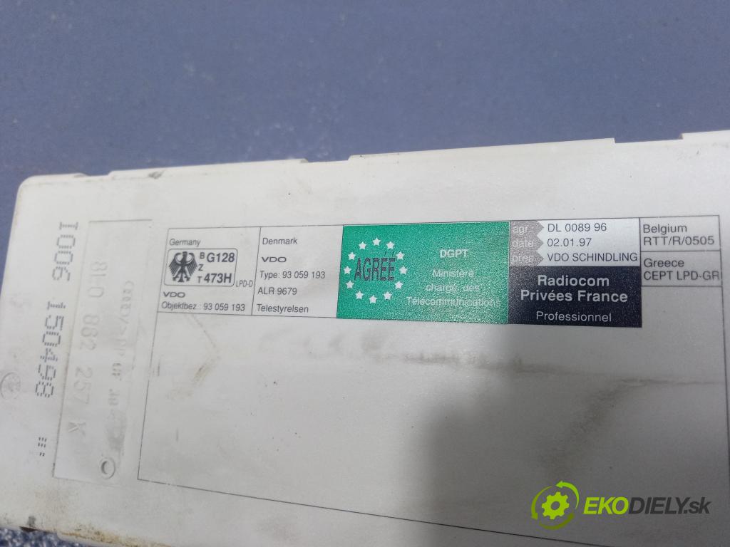 Audi A3 1998 pompa Centrálny: Zámok: 8L0862257K