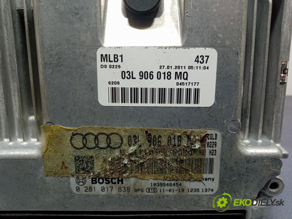Audi Q5 2011 riadiaca jednotka Motor: 0281017838
