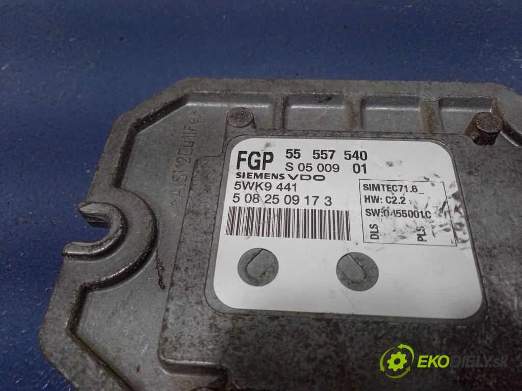 Opel Vectra 2005 riadiaca jednotka Motor: 55557540