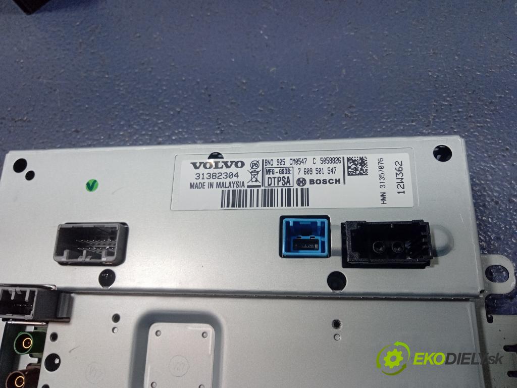 Volvo V40 2012 Zobrazit: Rádio: / GPS 31382304