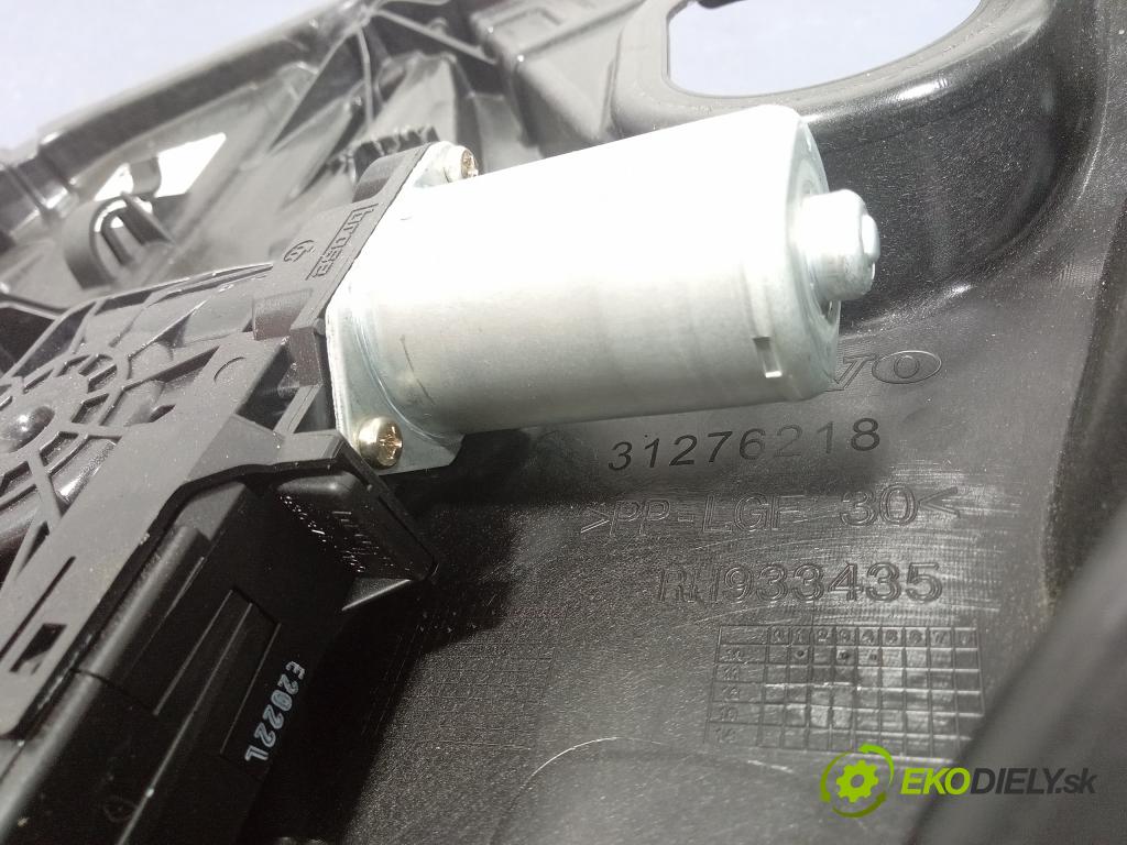 Volvo V40 2012 mechanismus stahování Sklenka: Zad: v pravo: 312761218