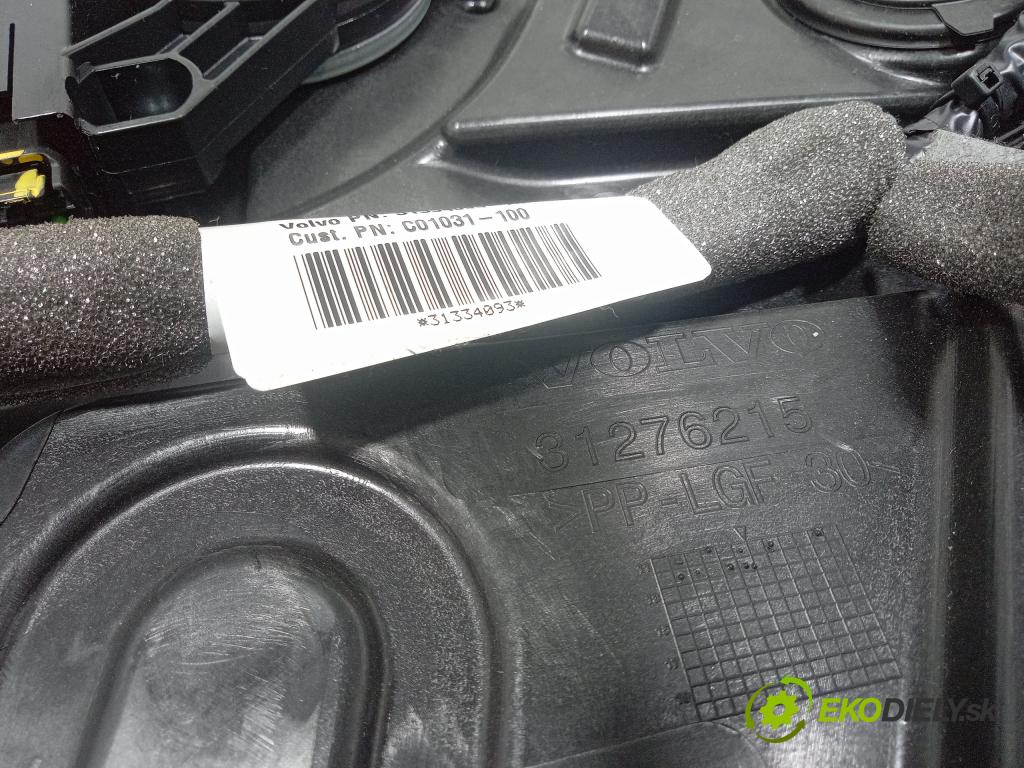 Volvo V40 2012 mechanismus stahování Sklenka: před Levý: 312761215