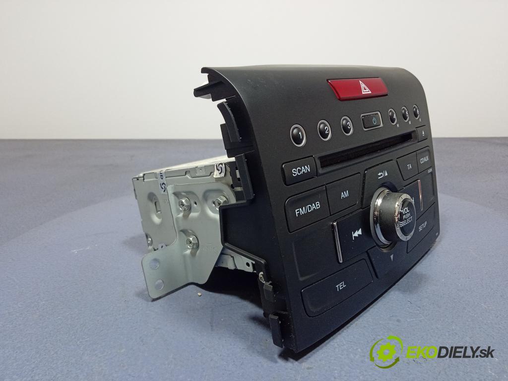 Honda Cr-v 2013 Radio I Navigace: 39100-T1G-G210