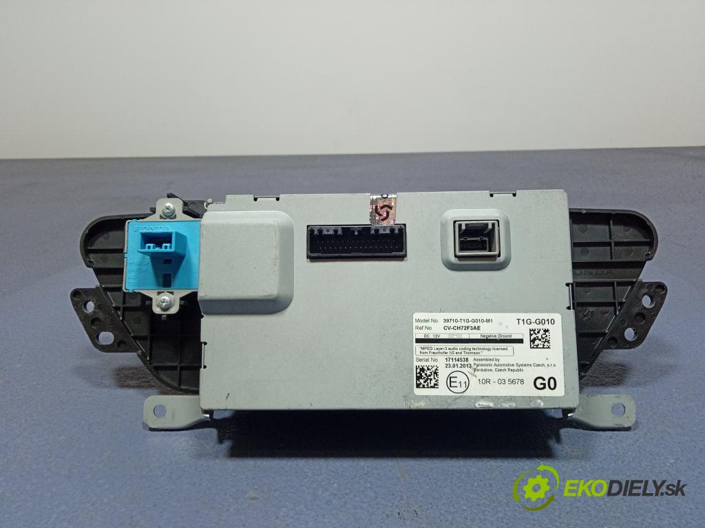 Honda Cr-v 2013 Zobrazit: Rádio: / GPS 39710-T1G-G010
