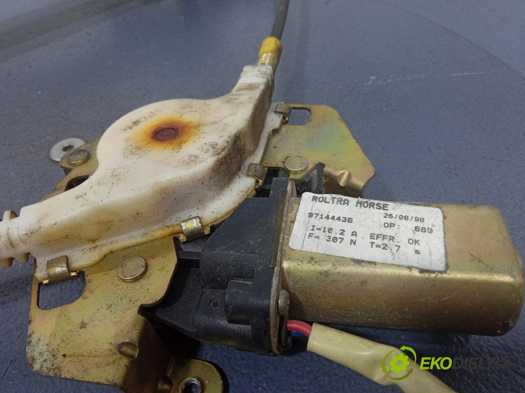 Opel Frontera 1999 mechanizmus okna Okná: Predné v pravo: 97144436