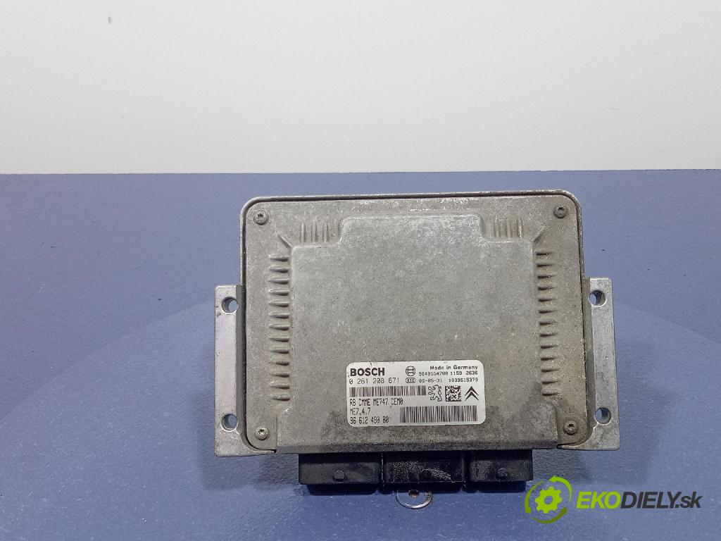 Peugeot 607 2006 riadiaca jednotka Motor: 9661249080