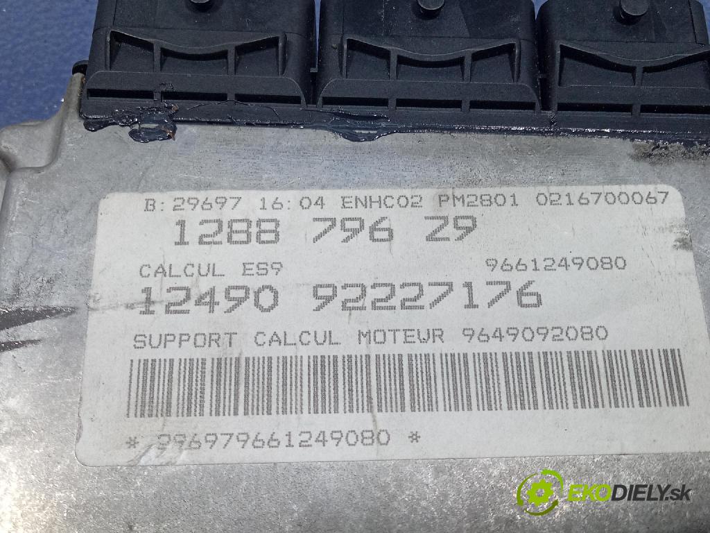 Peugeot 607 2006 riadiaca jednotka Motor: 9661249080