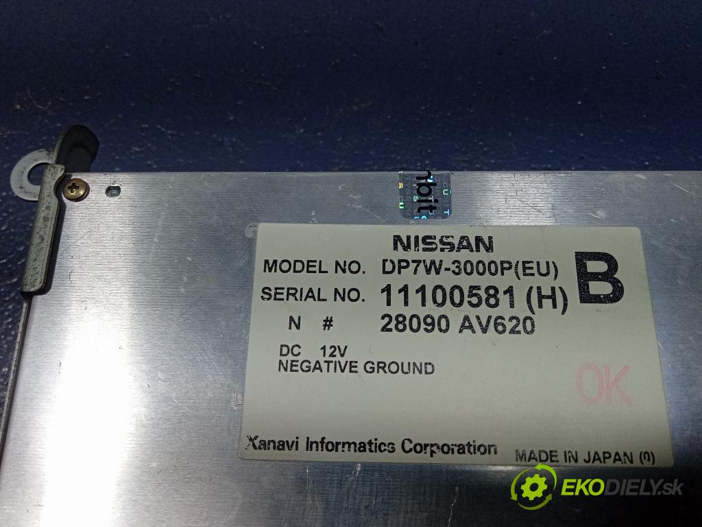 Nissan Primera 2.2 td 2002 Zobrazit: Rádio: / GPS 28090AV620