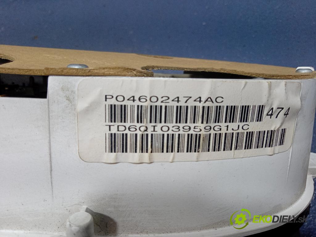 Chrysler Sebring 2005 prístrojovka/ budíky P04602474AC