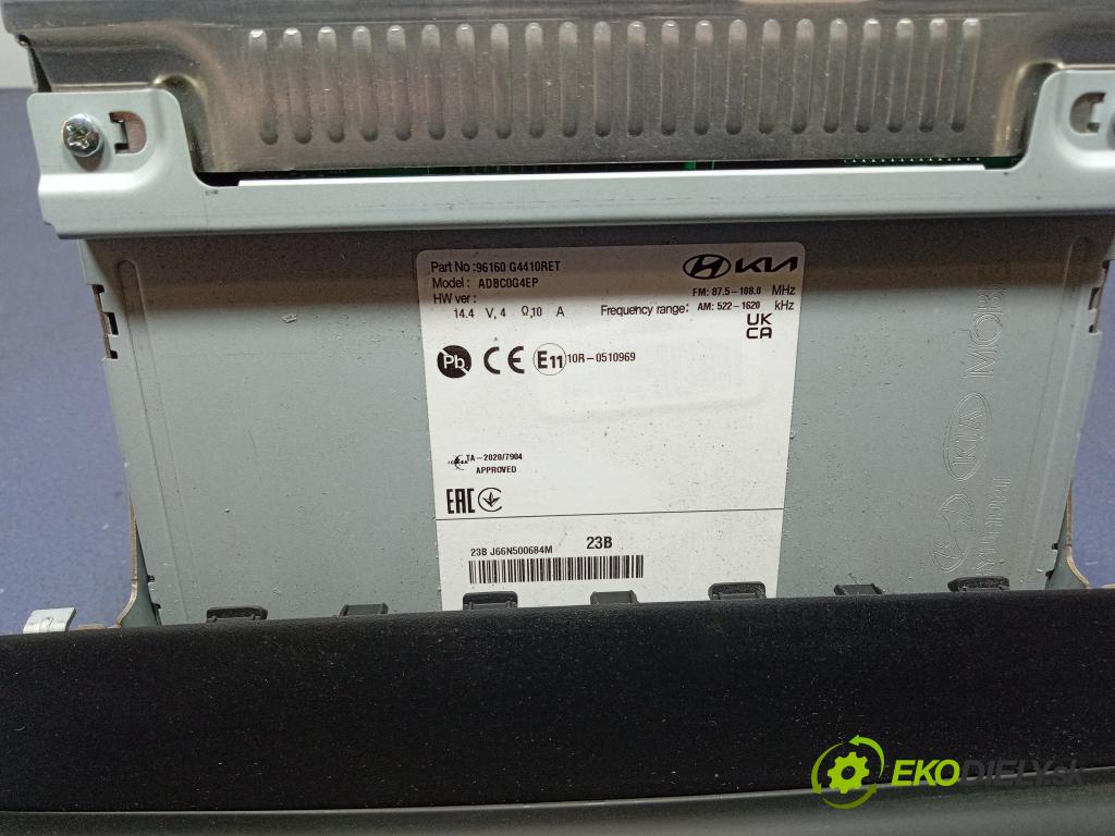 Hyundai I30 2023 Radio I Navigácia: 96160G4410