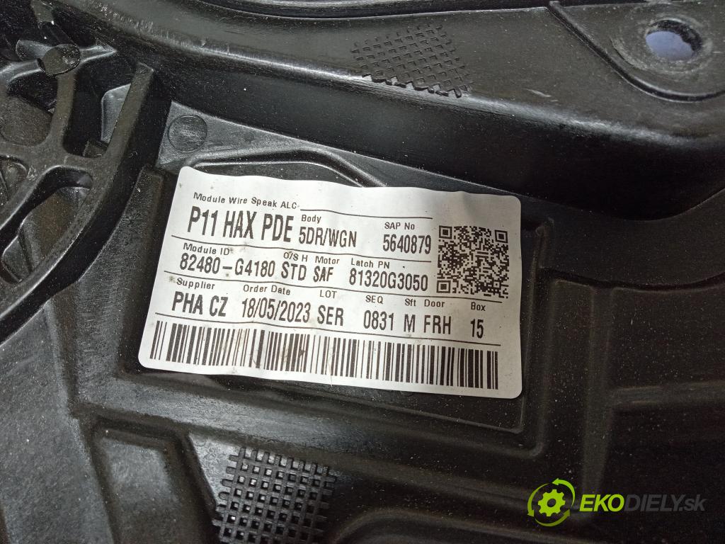 Hyundai I30 2023 mechanismus stahování Sklenka: před v pravo: 82480-G4180
