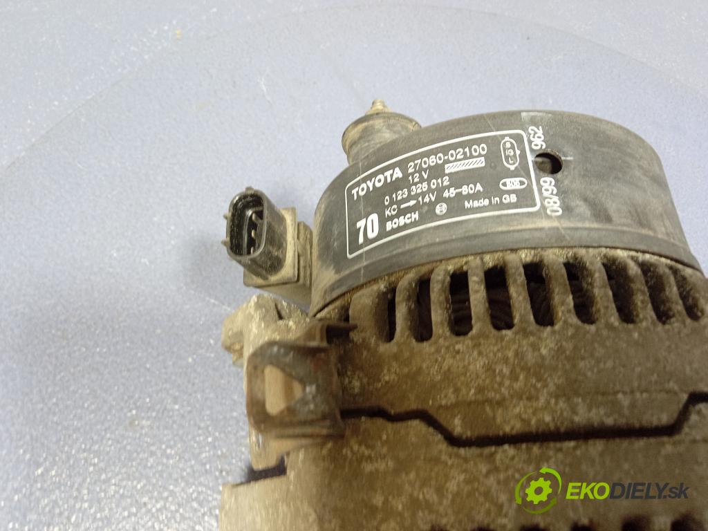 Toyota Avensis 1.6 1999 Alternator 27060-02100