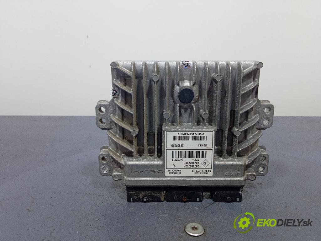 Dacia Sandero 2012 riadiaca jednotka Motor: 237100703R
