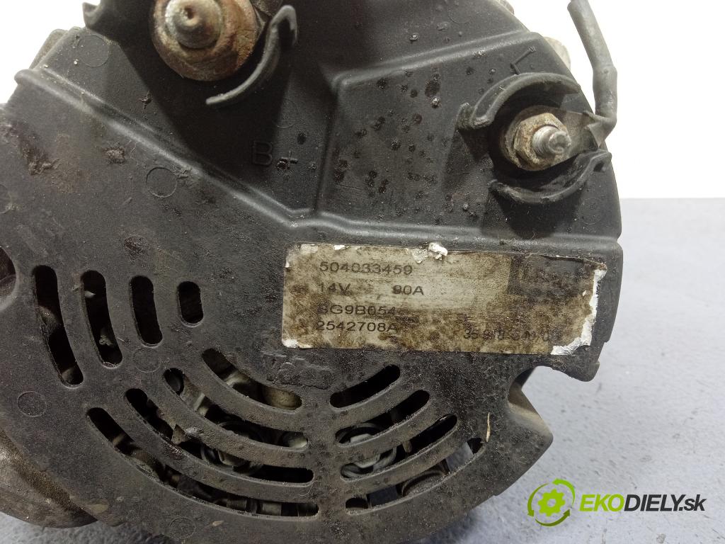 Peugeot Boxer 2002 Alternator 504033459