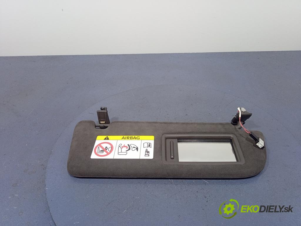 Porsche Panamera 2017 kryt slnečná clona 01