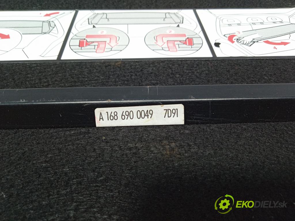 Mercedes A-klasa 2003 kufra: A1686900049