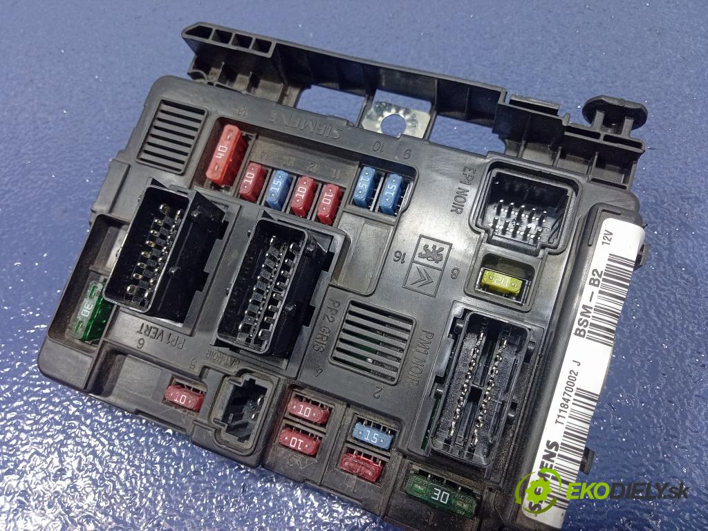 Citroen Berlingo 2005 skříňka Pojistky 9650618580