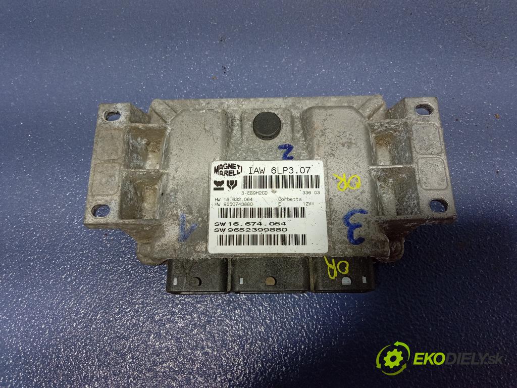 Peugeot 807 2004 riadiaca jednotka Motor: 9652399880