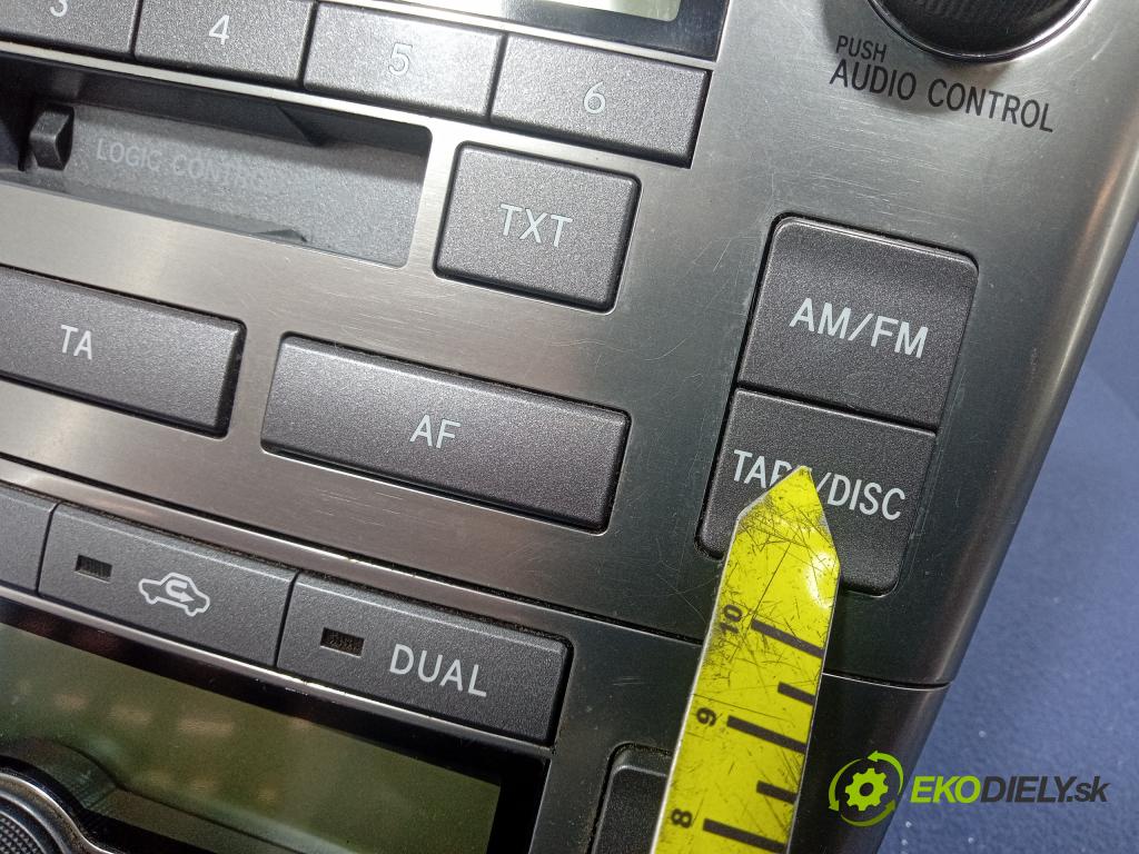 Toyota Avensis 2.0 sol 2004 Radio I Navigácia: 86120-05080