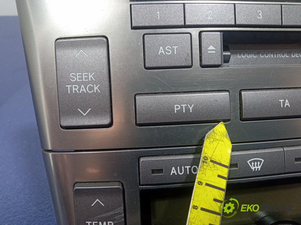 Toyota Avensis 2.0 sol 2004 Radio I Navigácia: 86120-05080