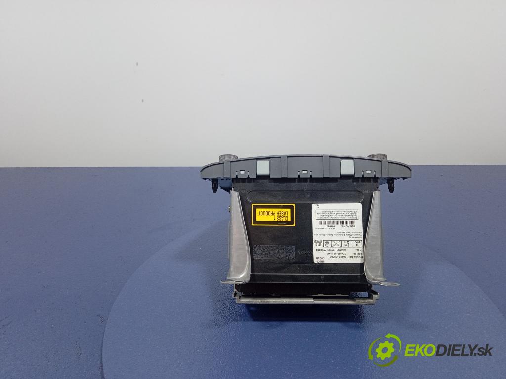 Toyota Avensis 2.0 sol 2004 Radio I Navigácia: 86120-05080