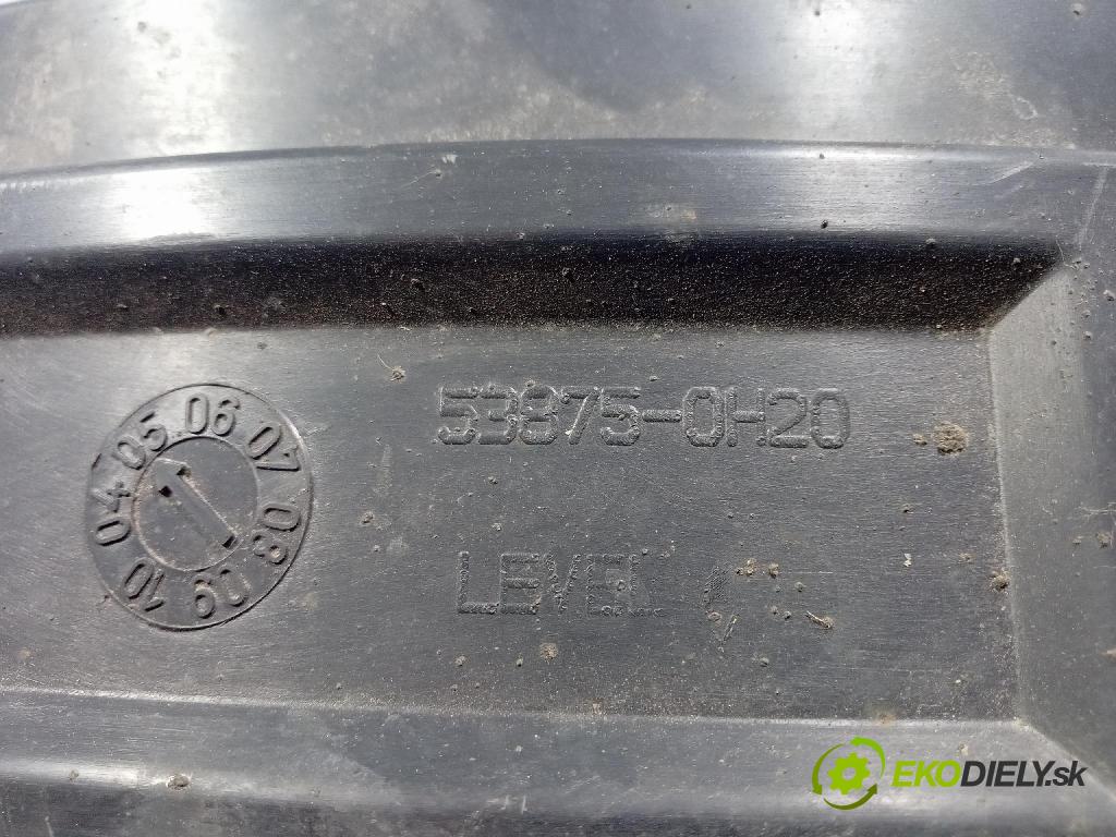 Citroen C1 2005 blatník: Plastický před 53875-0H20