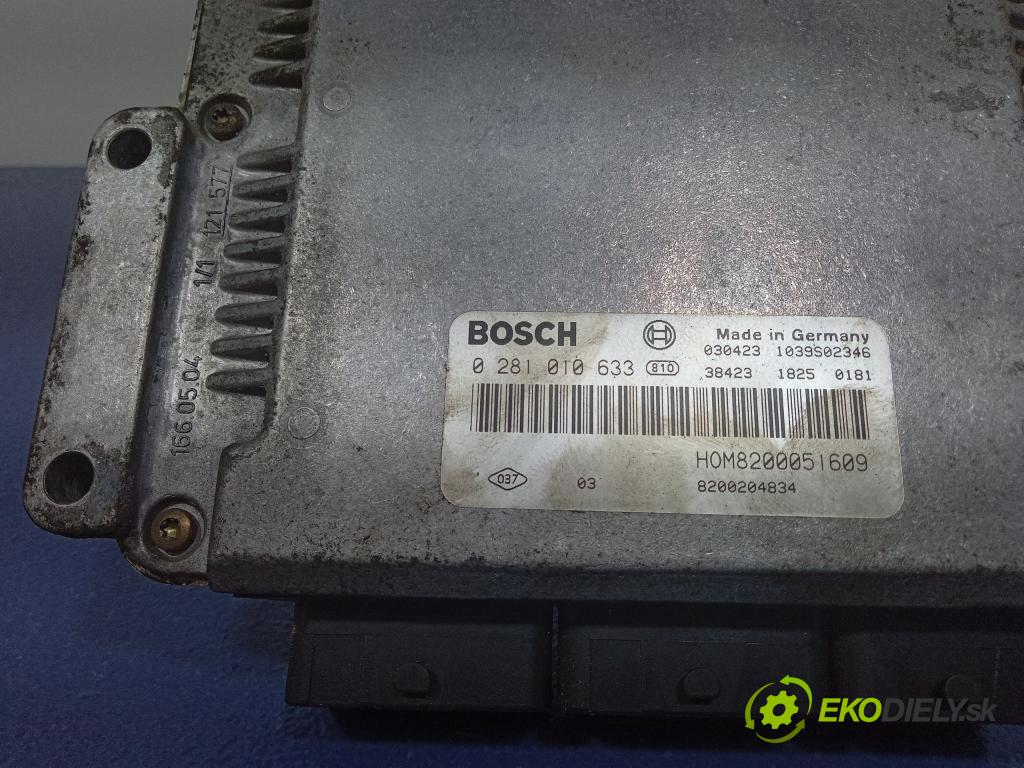 Opel Vivaro 2003 riadiaca jednotka Motor: 0281010633