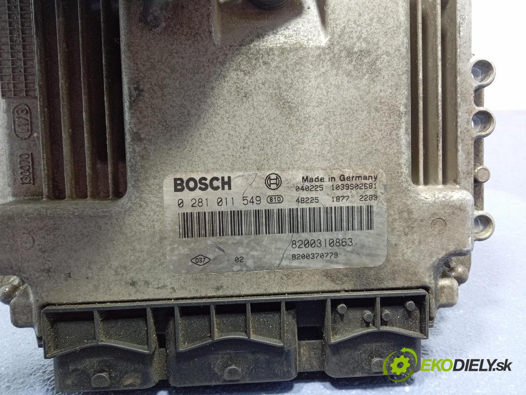 Renault Scenic 2004 riadiaca jednotka Motor: 8200310863
