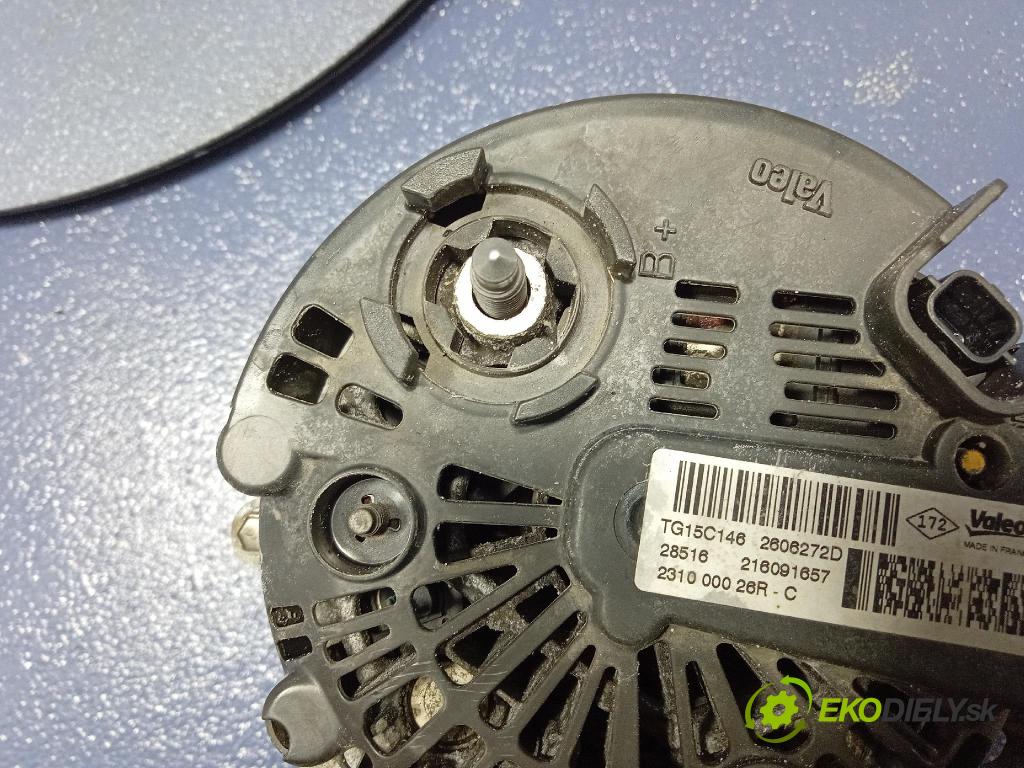 Renault Kangoo 2016 Alternator 231000026R