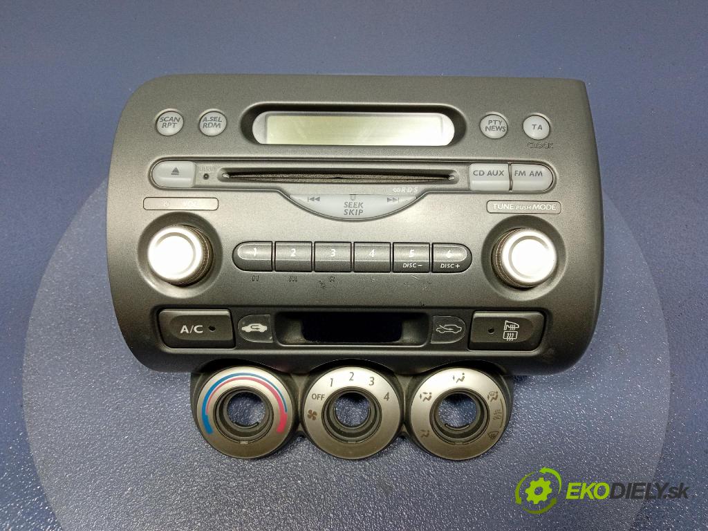 Honda City 2006 Radio I Navigácia: 39100SELG010N5
