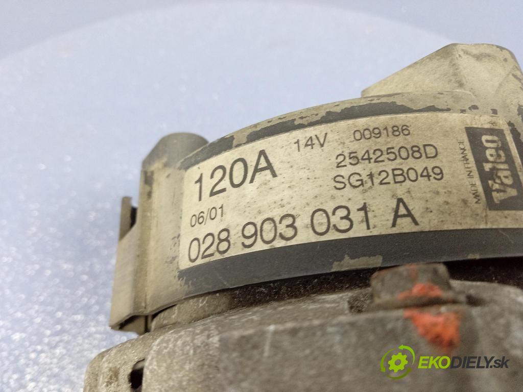 Skoda Superb 2004 Alternator 028903031A