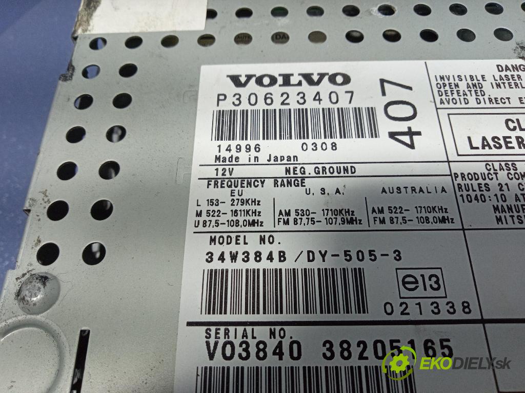 Volvo V40 t4 2003 Radio I Navigácia: P30623407
