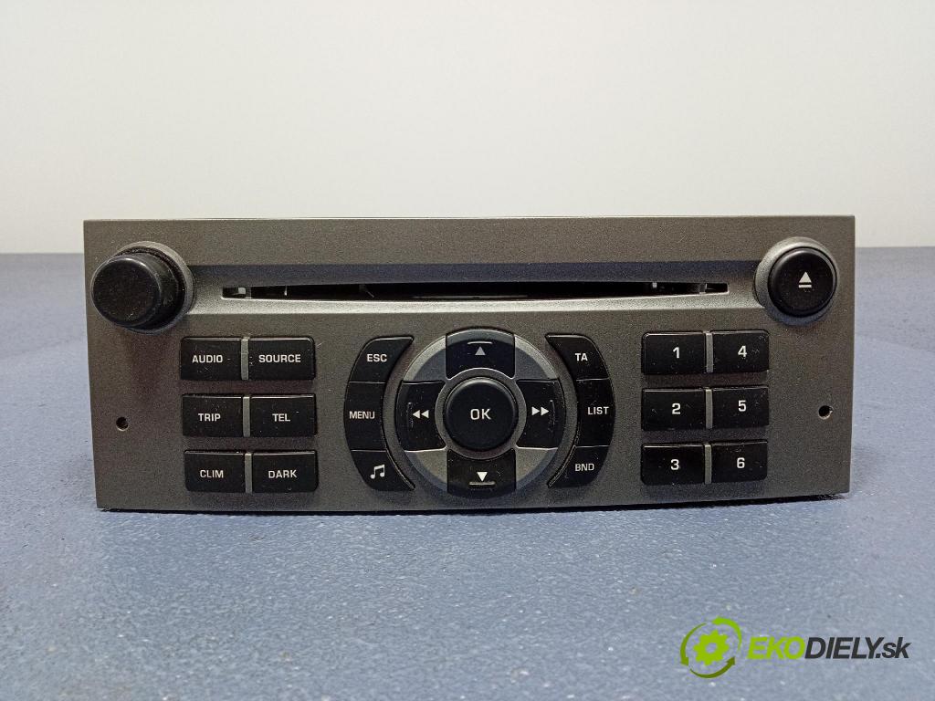 Citroen C5 2006 Radio I Navigácia: 7645124392