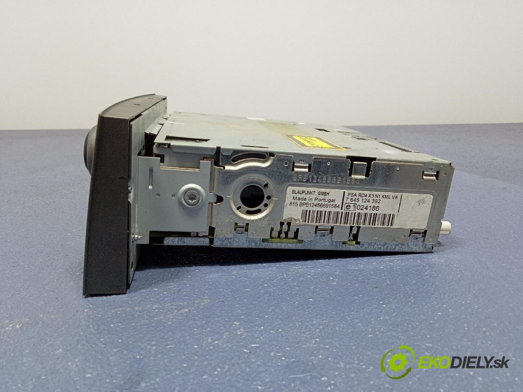 Citroen C5 2006 Radio I Navigácia: 7645124392