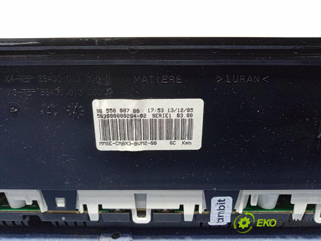 Citroen C5 2006 prístrojovka/ budíky 9655608780