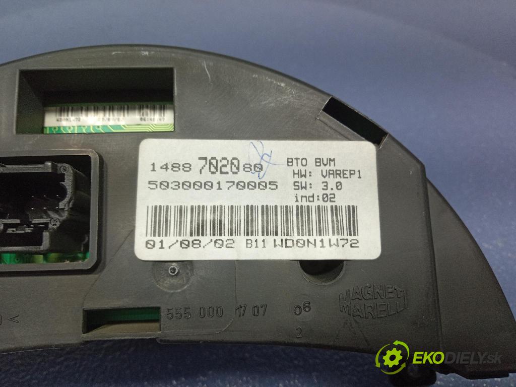 Citroen C8 2.0 hdi 2003 prístrojovka/ budíky 1488702080