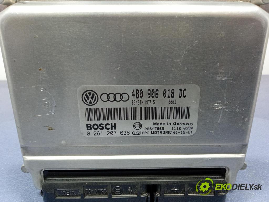 Skoda Superb 2003 riadiaca jednotka Motor: 4B0906018DC