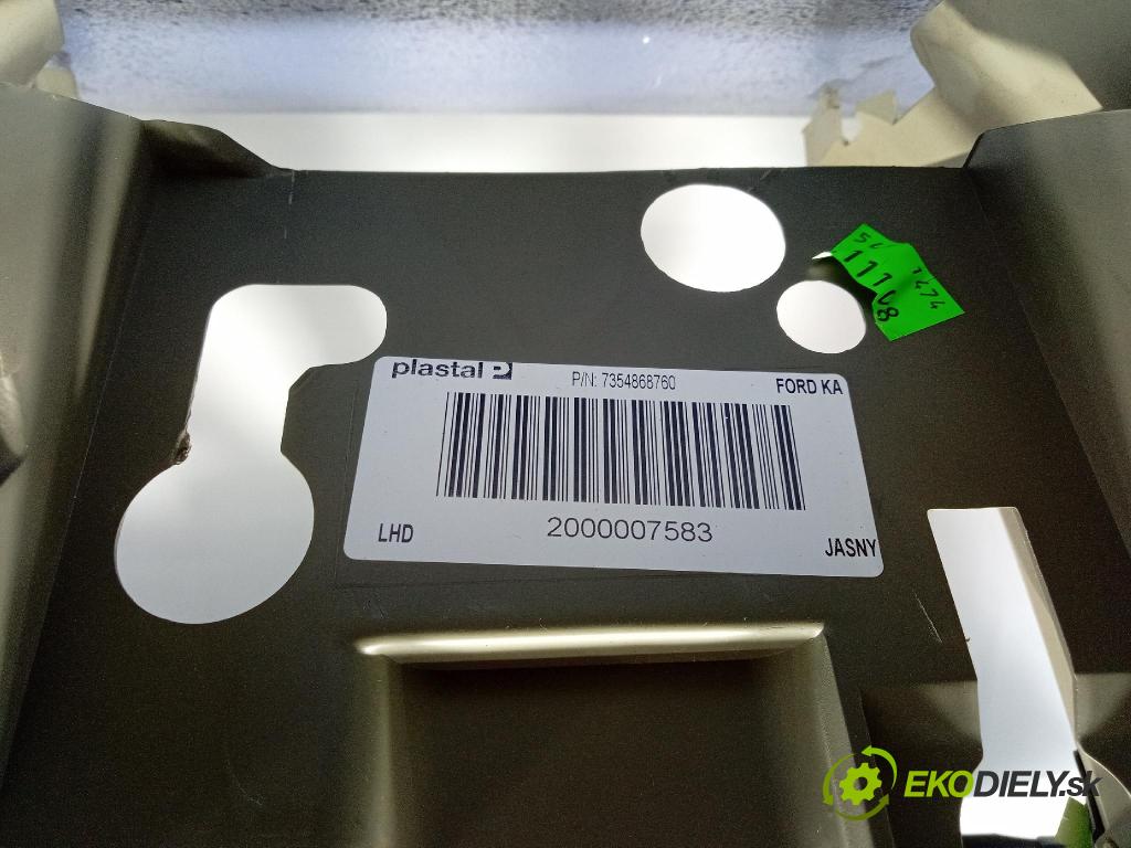 Ford Ka 2008 kokpit,pristrojová doska 7354868760