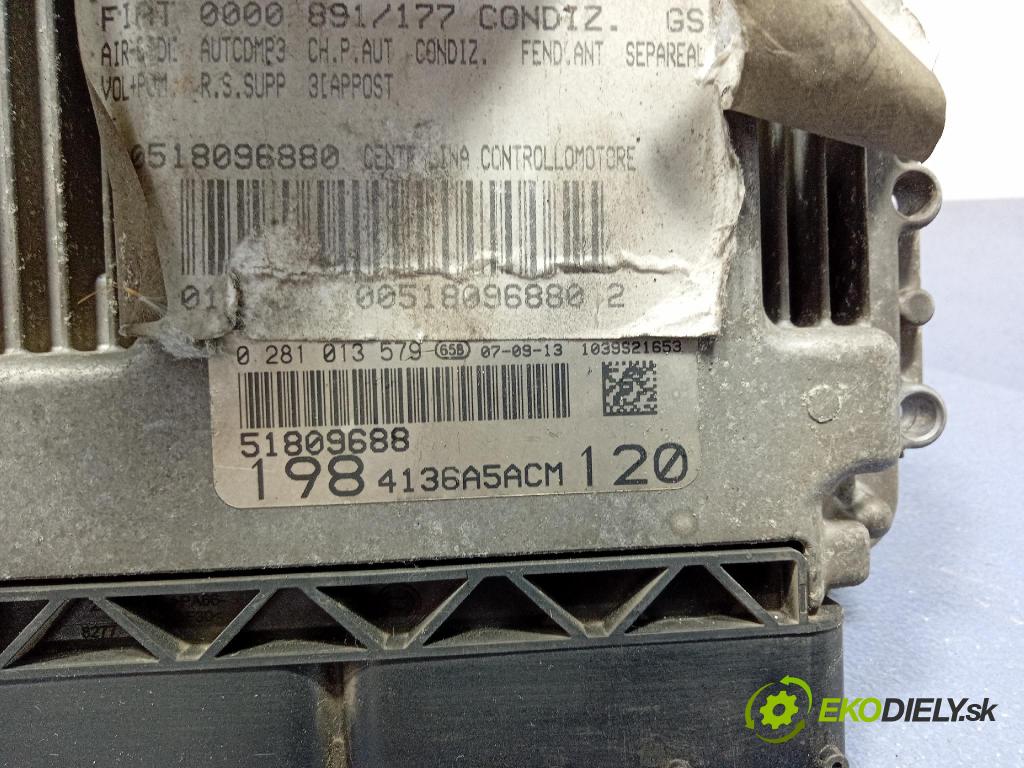 Fiat Bravo 2007 riadiaca jednotka Motor: 51809688